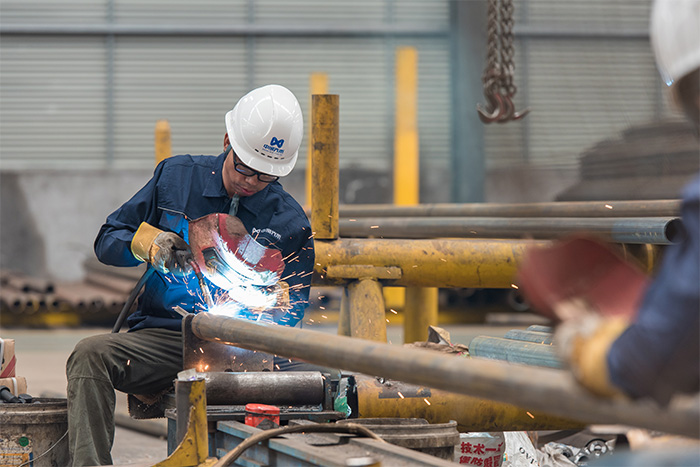 兰州网架焊接车间